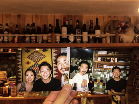 地球を旅するCAFEでの写真