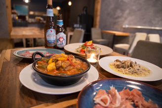 ディナーの写真2